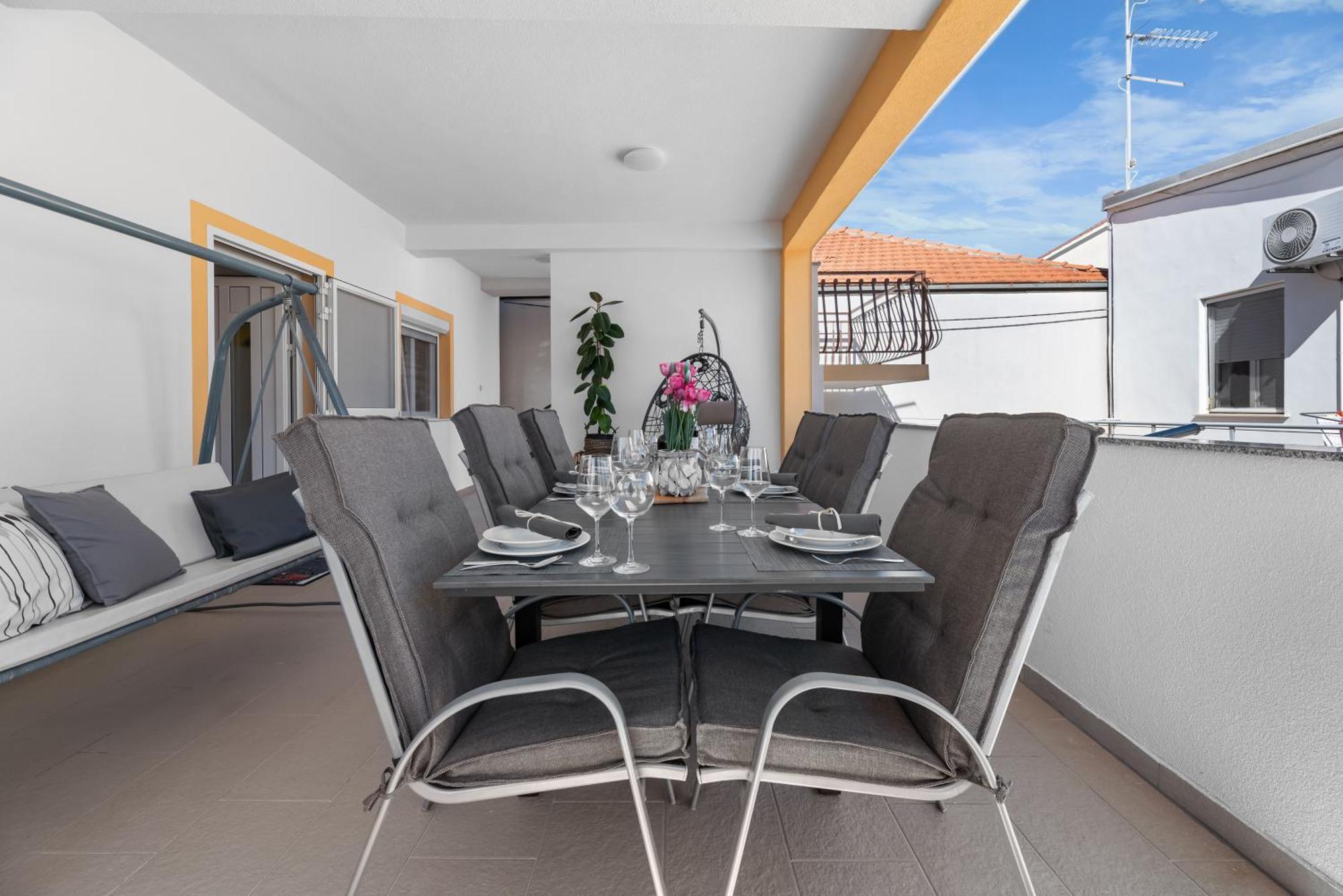 Apartman Zara Biograd Na Moru Zewnętrze zdjęcie